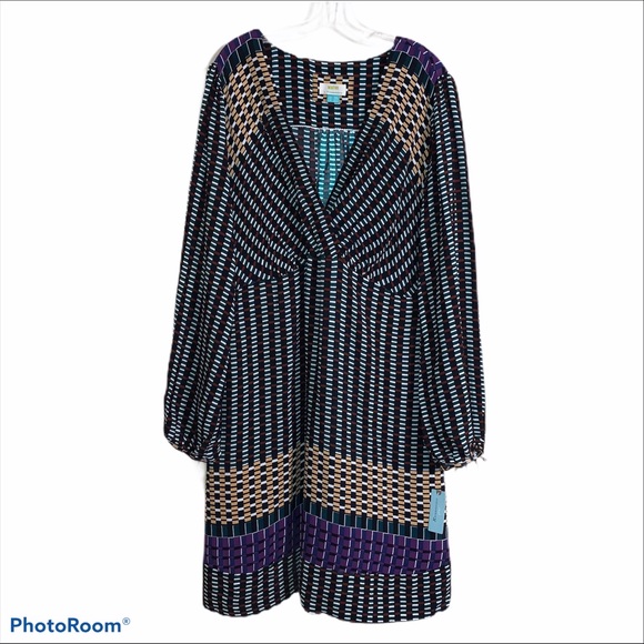 ❌SOLD❌ Anthropologie 20W Gianna Tunic Dress Plus - Picture 5 of 11